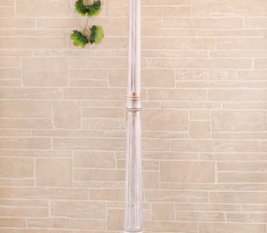 Универсальный уличный светильник Andromeda F/3 (GLYF-8024F/3) белое золото