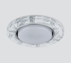 Точечный светильник 1062 GX53 WH/SL белый/серебро