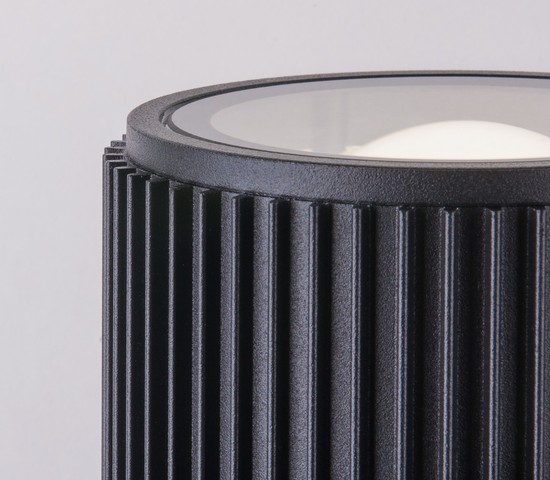 Универсальный уличный светильник 1403 TECHNO Strict черный