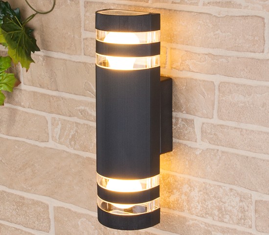 Универсальный уличный светильник 1443 TECHNO черный