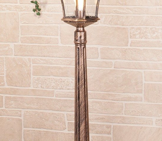 Универсальный уличный светильник Virgo F черное золото (GLXT-1450F)