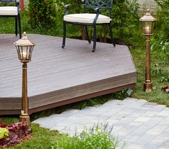 Универсальный уличный светильник Virgo F черное золото (GLXT-1450F)