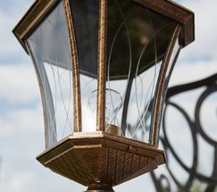 Универсальный уличный светильник Virgo F черное золото (GLXT-1450F)