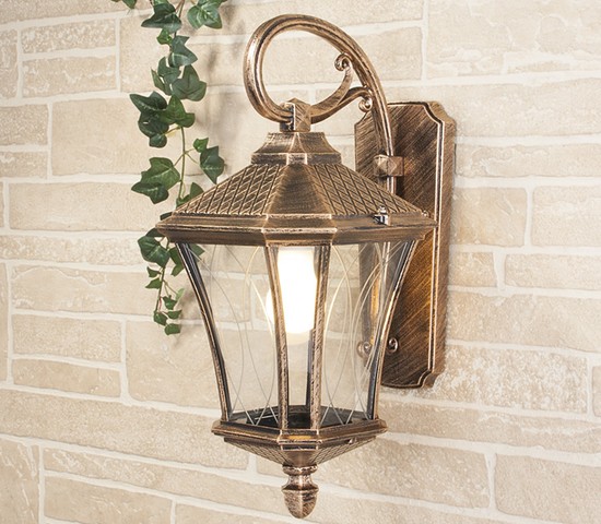 Универсальный уличный светильник Virgo D черное золото (GLXT-1450D)