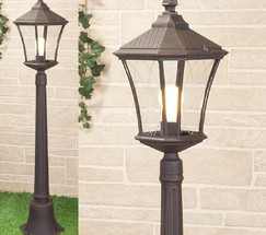 Универсальный уличный светильник Virgo F капучино (GLXT-1450F)