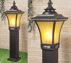 Универсальный уличный светильник Libra F венге (GLXT-1408F)