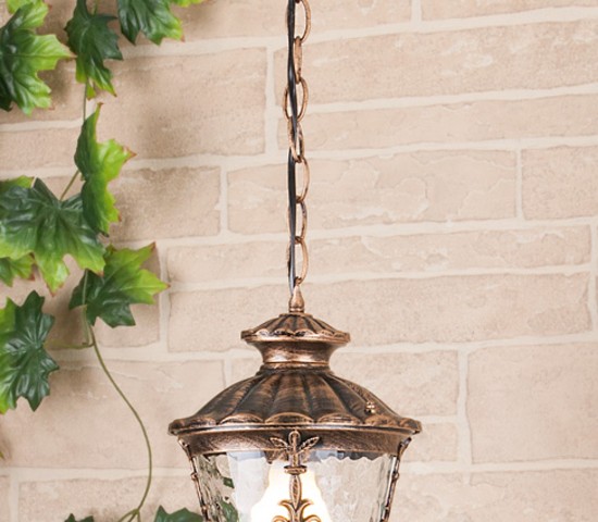 Универсальный уличный светильник Diadema H (GLYF-8046H) черное золото