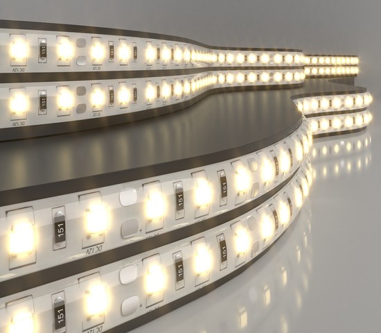 Лента светодиодная 60Led 14,4W IP65 3300K теплый белый (5050 12V 60Led 14,4W IP65)