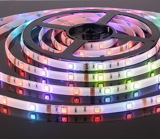 Лента светодиодная 30Led 7,2W IP65 мульти (5050 12V 30Led 7,2W IP65)