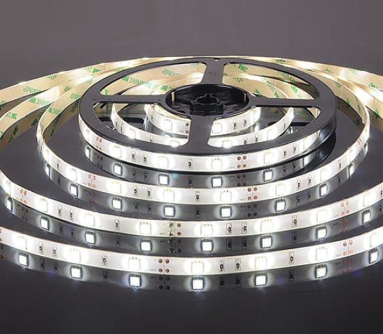 Лента светодиодная 30Led 7,2W IP65 6500K холодный белый (5050 12V 30Led 7,2W IP65)