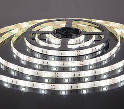 Лента светодиодная 30Led 7,2W IP65 6500K холодный белый (5050 12V 30Led 7,2W IP65)