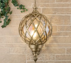 Универсальный уличный светильник Sirius U черное золото