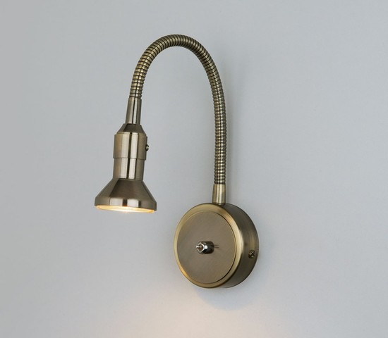 Подсветка интерьерная Plica 1215 MR16 бронза/золото