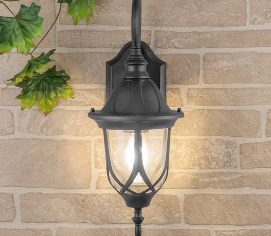 Универсальный уличный светильник Orion черный