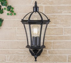 Универсальный уличный светильник Capella черный