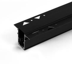 Slim Magnetic Шинопровод встраиваемый (черный) (2м) 85087/00