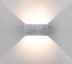 Универсальный уличный светильник WINNER DOUBLE LED алюминий (35137/W)