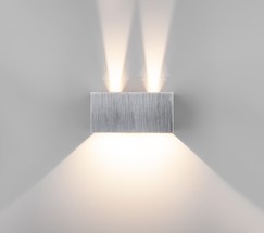 Универсальный уличный светильник WINNER DOUBLE LED алюминий (35137/W)