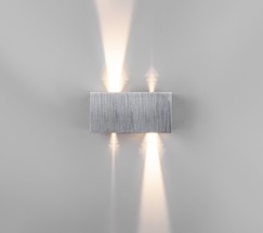 Универсальный уличный светильник WINNER DOUBLE LED алюминий (35137/W)