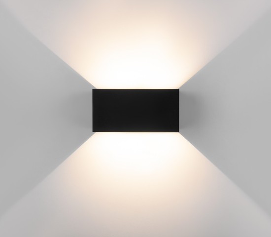 Универсальный уличный светильник WINNER DOUBLE LED черный (35137/W)