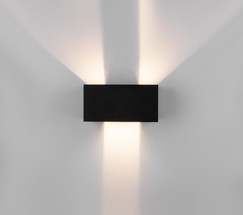 Универсальный уличный светильник WINNER DOUBLE LED черный (35137/W)