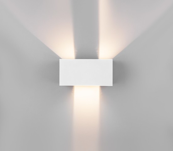 Универсальный уличный светильник WINNER DOUBLE LED белый (35137/W)