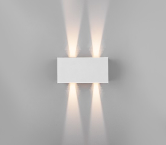 Универсальный уличный светильник WINNER DOUBLE LED белый (35137/W)