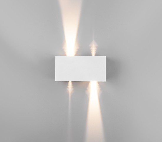 Универсальный уличный светильник WINNER DOUBLE LED белый (35137/W)