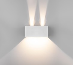 Универсальный уличный светильник WINNER DOUBLE LED белый (35137/W)