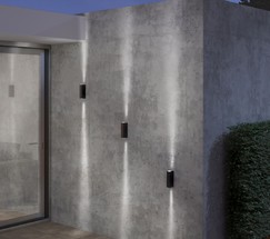 Универсальный уличный светильник Blaze LED черный (35136/W)