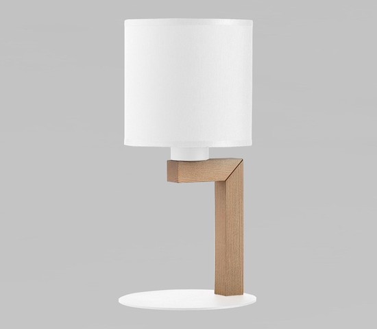 Настольная лампа 5198 Troy White