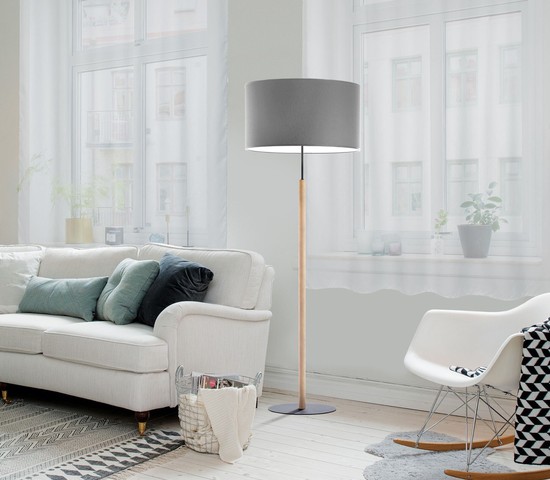 Торшер 5218 Deva Graphite