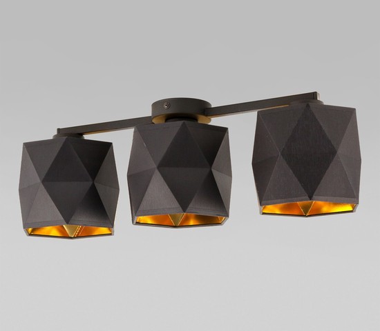 Люстра 1041 Siro Black Gold