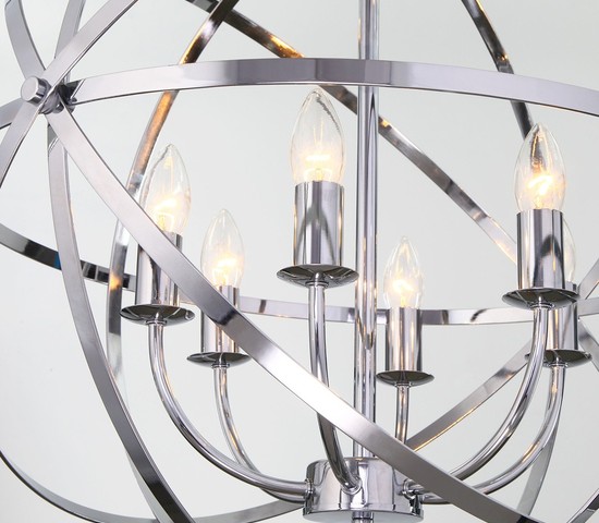 Люстра 60139/6 хром