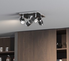 Люстра 20058/4 черный