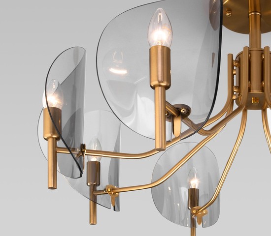 Люстра 60135/8 латунь