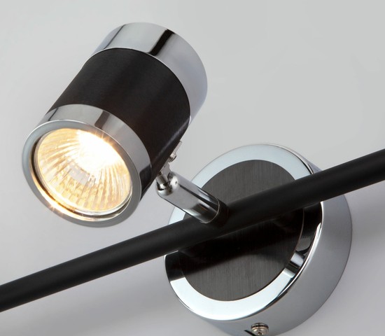 Настенный светильник 20058/3 черный