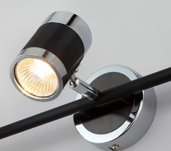 Настенный светильник 20058/3 черный