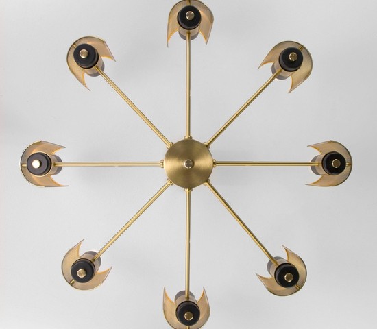 Люстра 70139/8 латунь