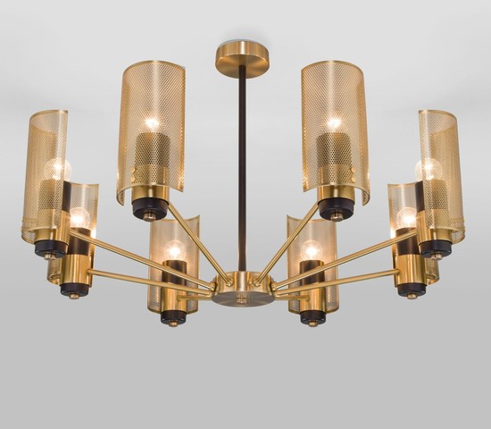Люстра 70139/8 латунь