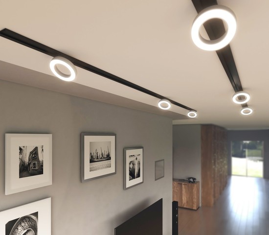 Трековый светильник Spila белый 12W 4200K (85079/01) однофазный