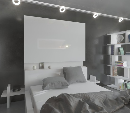 Трековый светильник Spila белый 12W 4200K (85079/01) однофазный