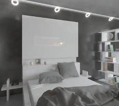 Трековый светильник Spila белый 12W 4200K (85079/01) однофазный