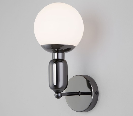 Настенный светильник 50251/1 черный жемчуг