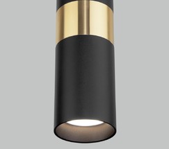 Люстра 50096/1 черный/золото