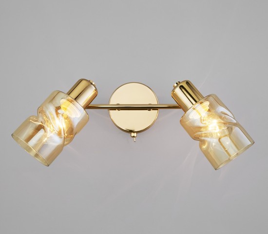 Настенный светильник 20120/2 золото