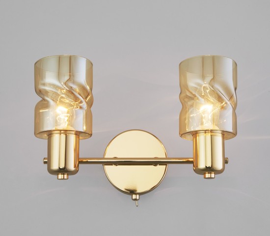 Настенный светильник 20120/2 золото