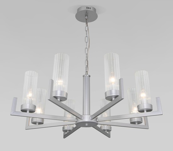 Люстра 60133/8 серебро