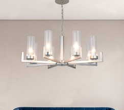 Люстра 60133/8 серебро