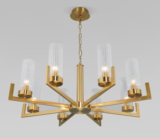 Люстра 60133/8 латунь